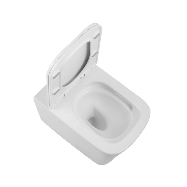 Приобрести briz унитаз подвесной impress безободковый, торнадо, сиденье дюропласт с микролифтом, белый