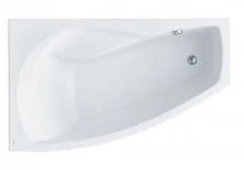 Ванна акриловая Santek Майорка XL асимметричная 160х95 левосторонняя, белая 1-wh11-1-991-l