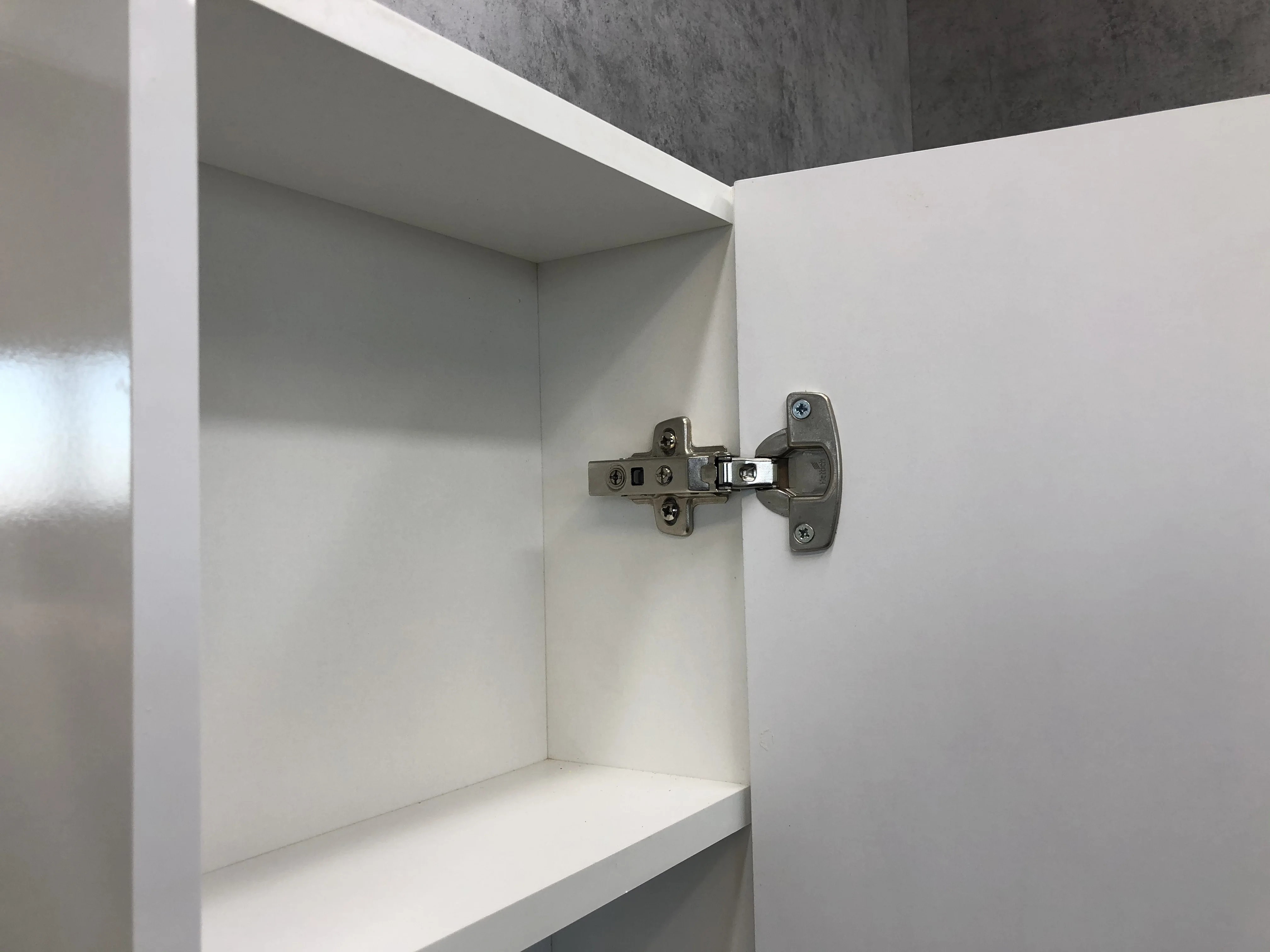 Приобрести сomforty зеркало-шкаф "неаполь-100" белый глянец