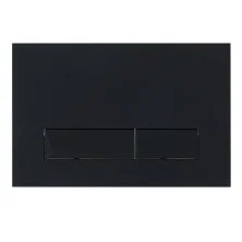 BelBagno Кнопка смыва для инсталляции, MARMI, черная матовая Tocco Morbido BB012-MR-NERO.M