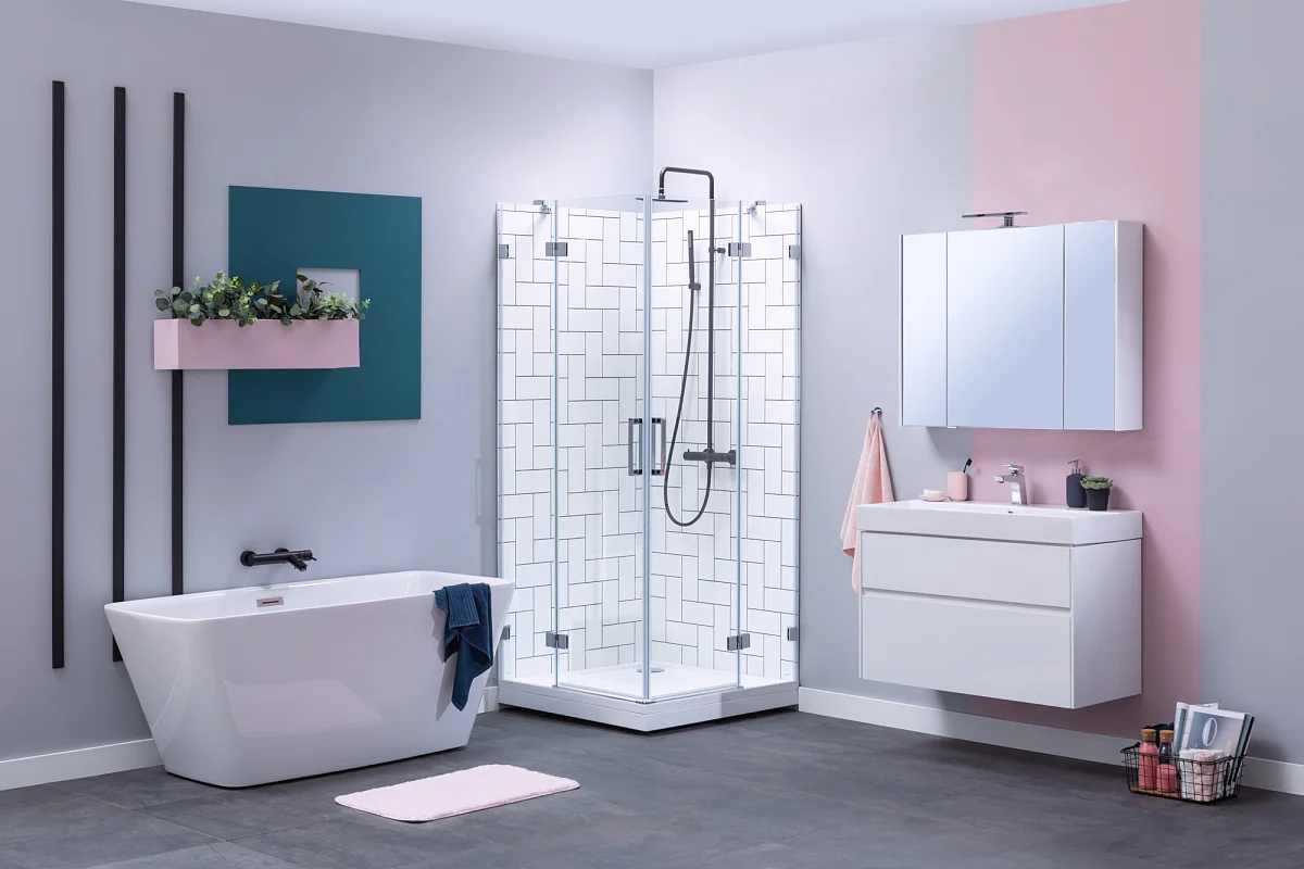 Приобрести aquanet тумба с раковиной бруклин 85 см, белая 00212598