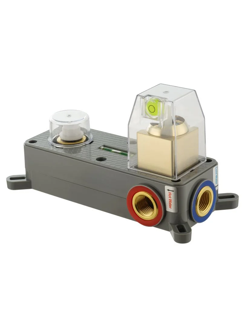 Приобрести смеситель для раковины встраиваемый wonzon & woghand cube 2.0, брашированное золото (ww-88869068-bg)