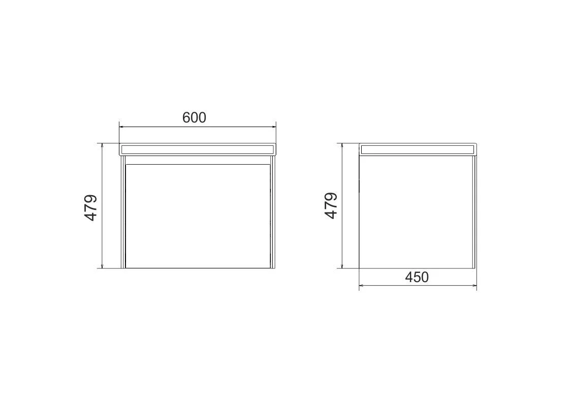 Приобрести тумба подвесная с раковиной velvex klaufs 60 см tpkla.60.1y-617.216, белый/дерево