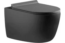 Aquanet Подвесной унитаз Rimless Cetus-GW BL-102N-WHT серый