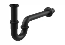 Сифон для умывальника AlcaPlast A4320BLACK-dn32