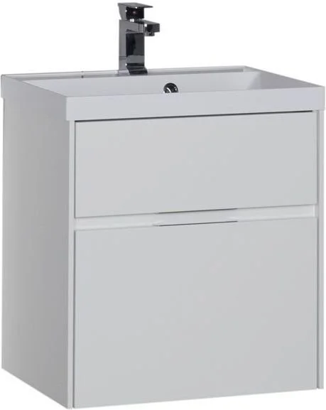 Приобрести aquanet тумба с раковиной латина 60 см, белая 00212833