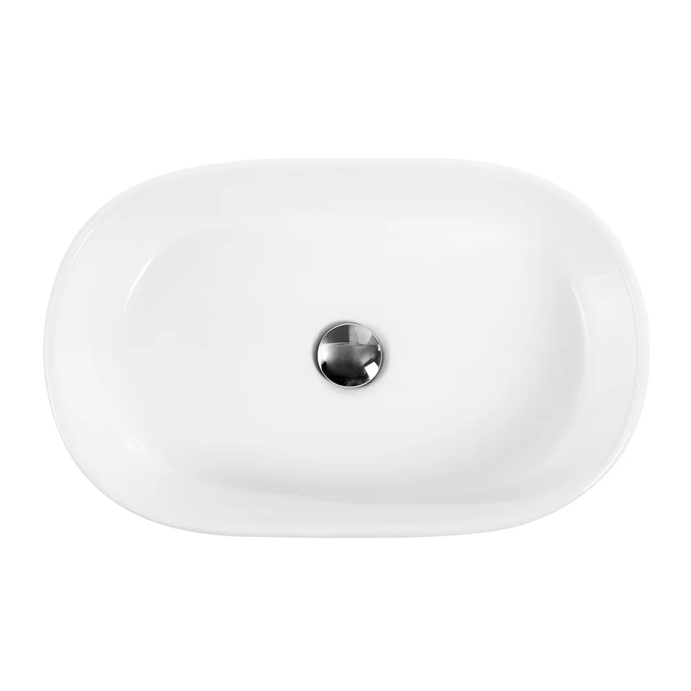 Приобрести belbagno накладная раковина 35х55 см, белая bb1048