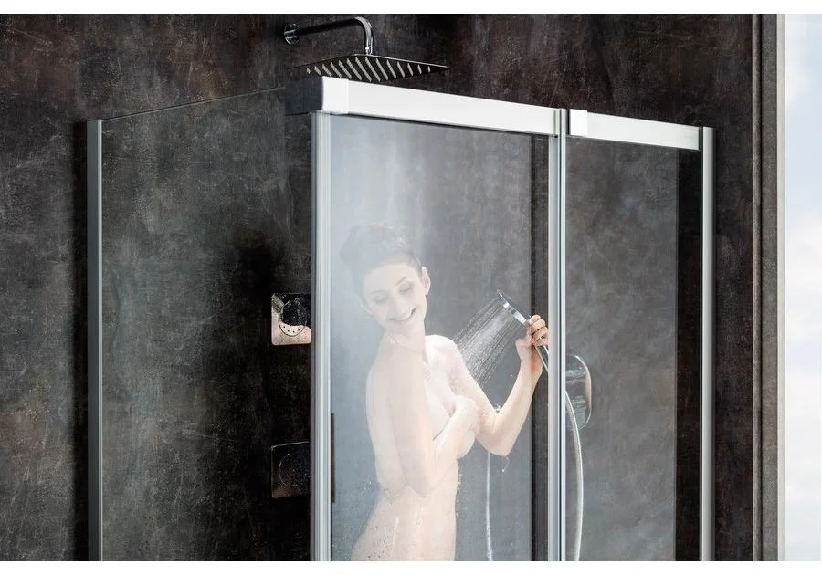 Приобрести ограждение душевое ravak matrix msdps 120х90 см 0wpg7u00z1 r сатин/прозрачное