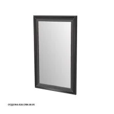 Caprigo Зеркало FRESCO 60 см, черное, эмаль