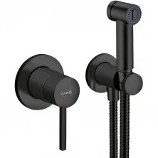 KLUDI BOZZ Гигиенический набор, комплект, черный матовый, арт. 389983976