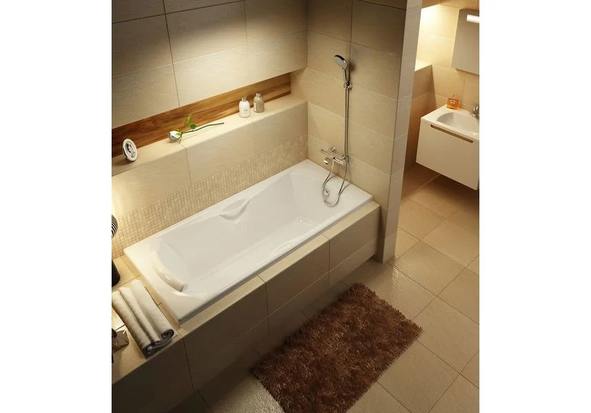 Приобрести смеситель для ванны с термостатом ravak termo te 082.00/150 x070046