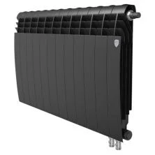 Royal Thermo Радиатор биметаллический BiLiner 500 /Noir Sable ( черный графит ) VR - 12 секц.