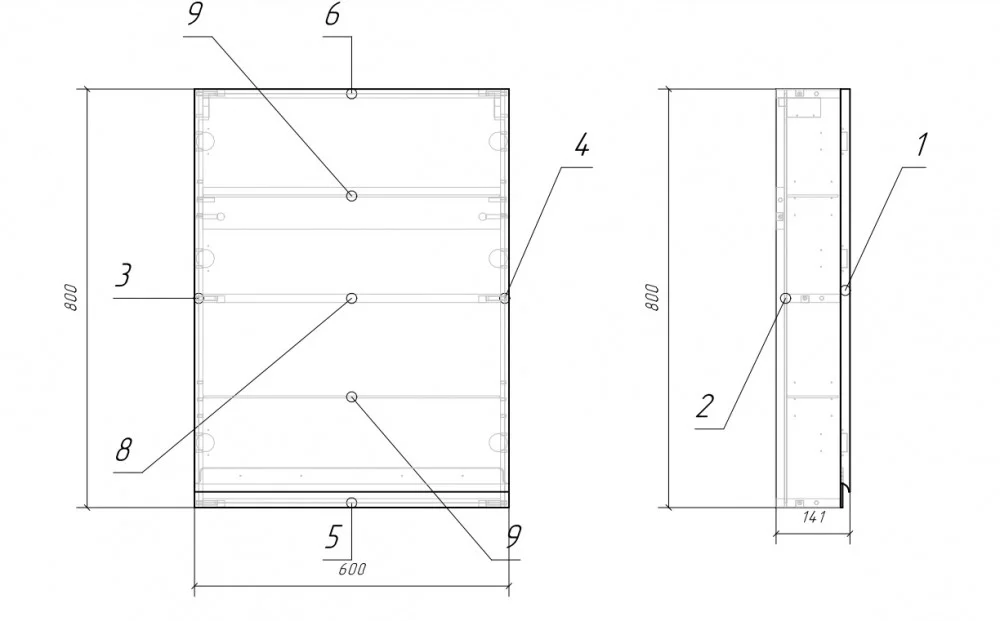 Приобрести шкафчик cersanit moduo 60