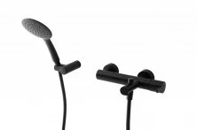 CEZARES Смеситель для душа LEAF, черный матовый LEAF-VD-NOP