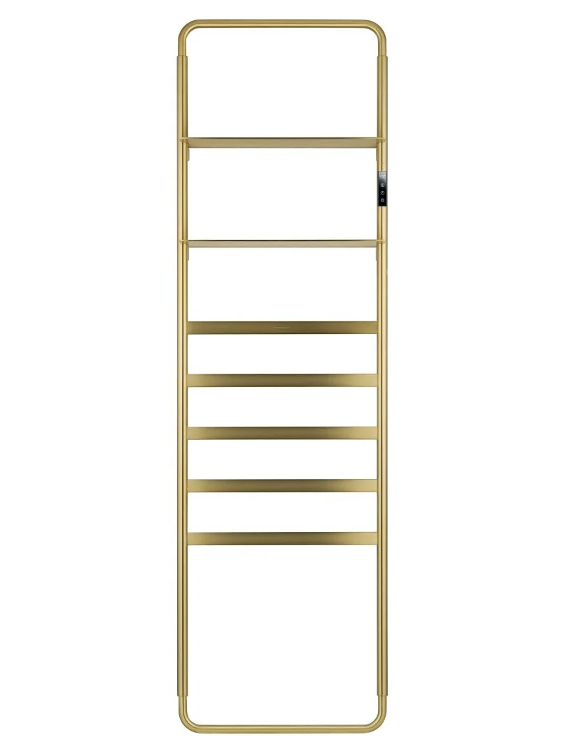 Приобрести полотенцесушитель электрический wonzon & woghand düsseldorf, брашированное золото (ww-a205-bg)