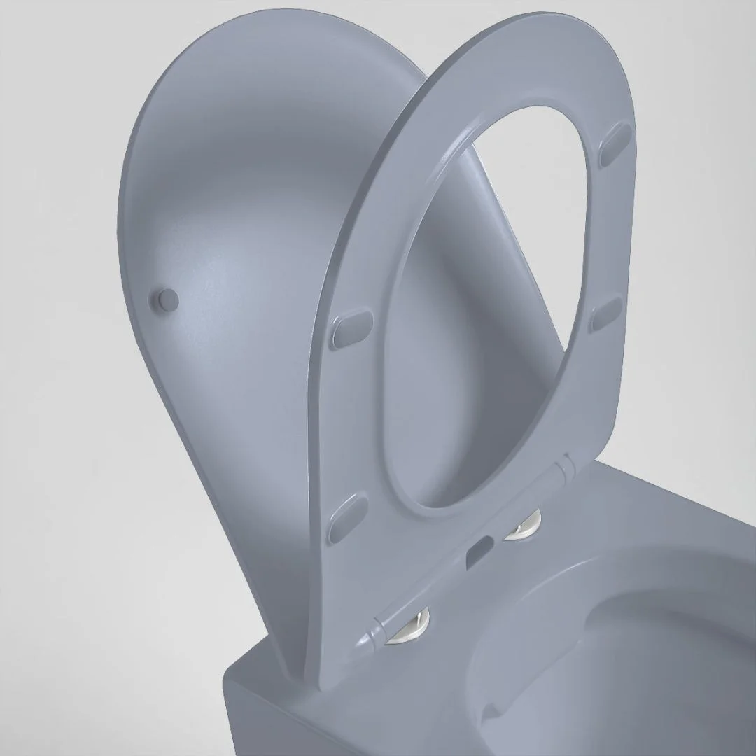 Приобрести vincea унитаз подвесной globo, ультратонкое сиденье, микролифт, голубой матовый vt1-14smo