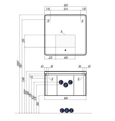 Приобрести шерилл 85 зеркало