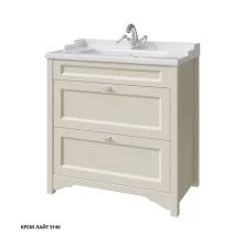 Caprigo Тумба с раковиной PRESTON 80 см, кремовый