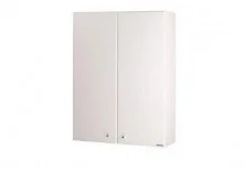 Шкаф Акватон Симпл 61 см подвесной двустворчатый, цвет белый