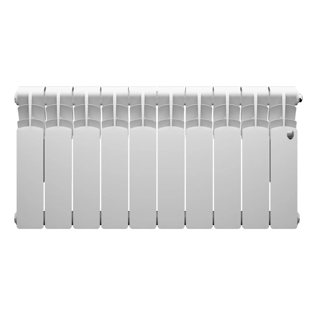 Приобрести royal thermo радиатор алюминиевый revolution 350 ( белый ) - 10 секц.