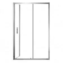 Душевое ограждение Azario Milton 1200х800 мм, хром, 6 мм, прозрачное стекло