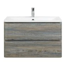 BelBagno Тумба с раковиной ALBANO 100 см, подвесная Pino Scania, белая раковина