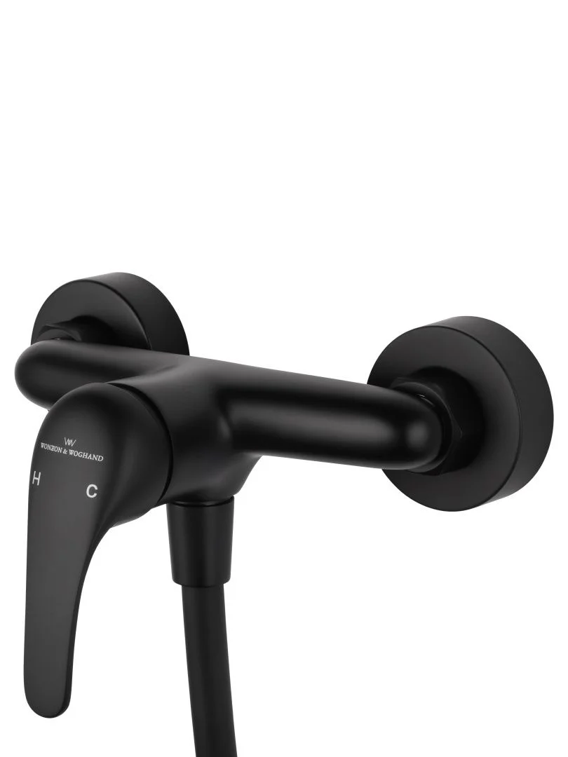 Приобрести смеситель для душа wonzon & woghand, черный матовый (ww-4540-mb)