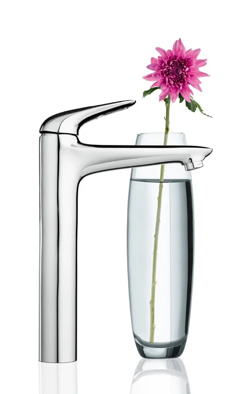 Приобрести смеситель для раковины grohe eurostyle new , высокий, хром 23570003