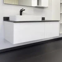 Приобрести сomforty тумба со столешницей и раковиной милан-120 белая с раковиной 78189