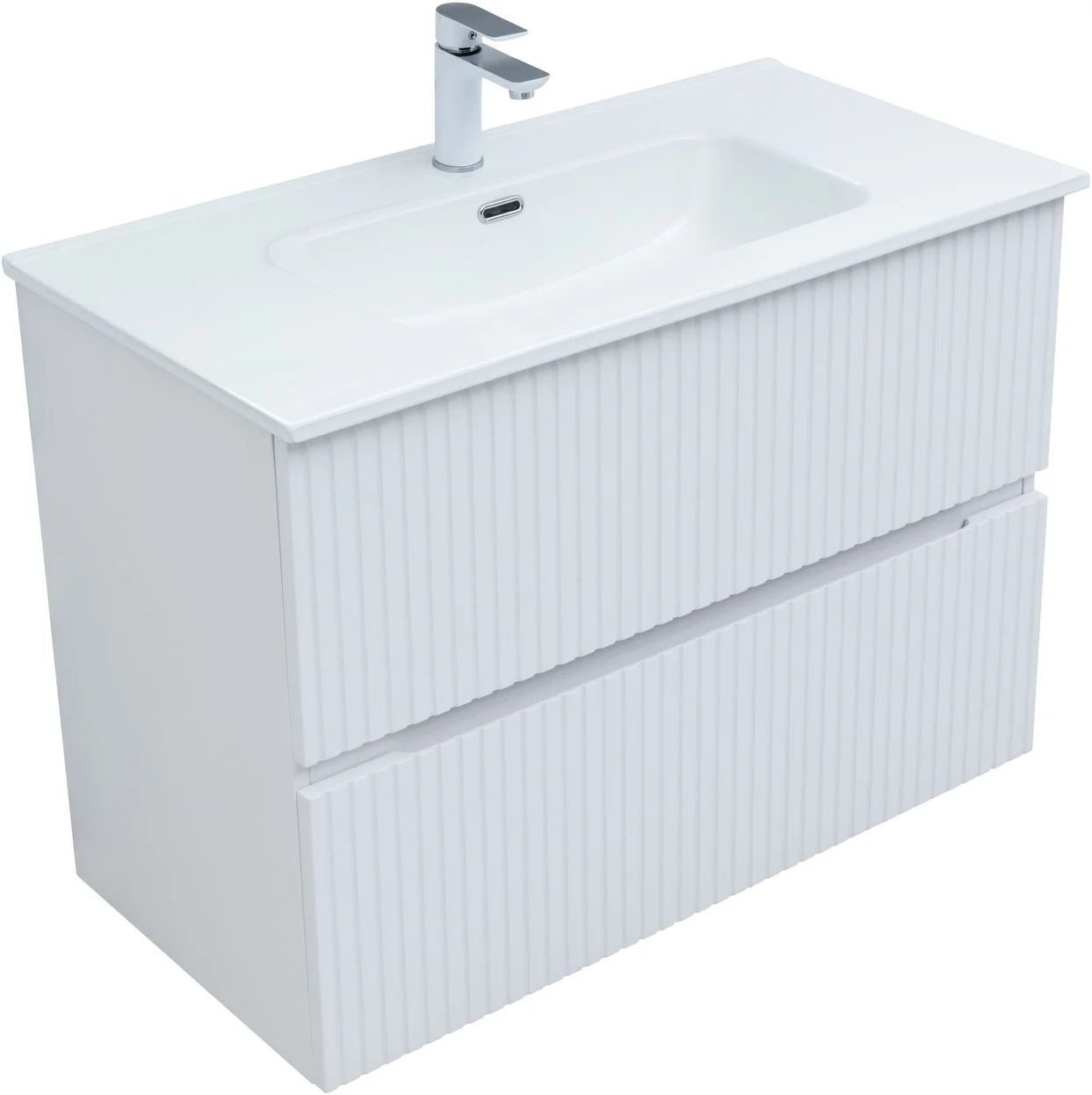 Приобрести aquanet тумба с раковиной джейн 90 см, белая матовая