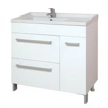 Onika Тумба напольная с раковиной ОЛИМП 90х71см, белая 109015