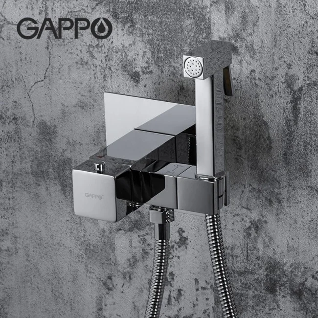 Приобрести gappo встроенный гигиенический душ g7207-40, хром