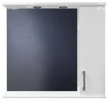 Loranto Модерн Зеркало-шкаф 80 правостороннее CS00046148