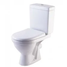 Rosa Унитаз напольный Неро Люкс, белый, сиденье дюропласт, микролифт, 40451