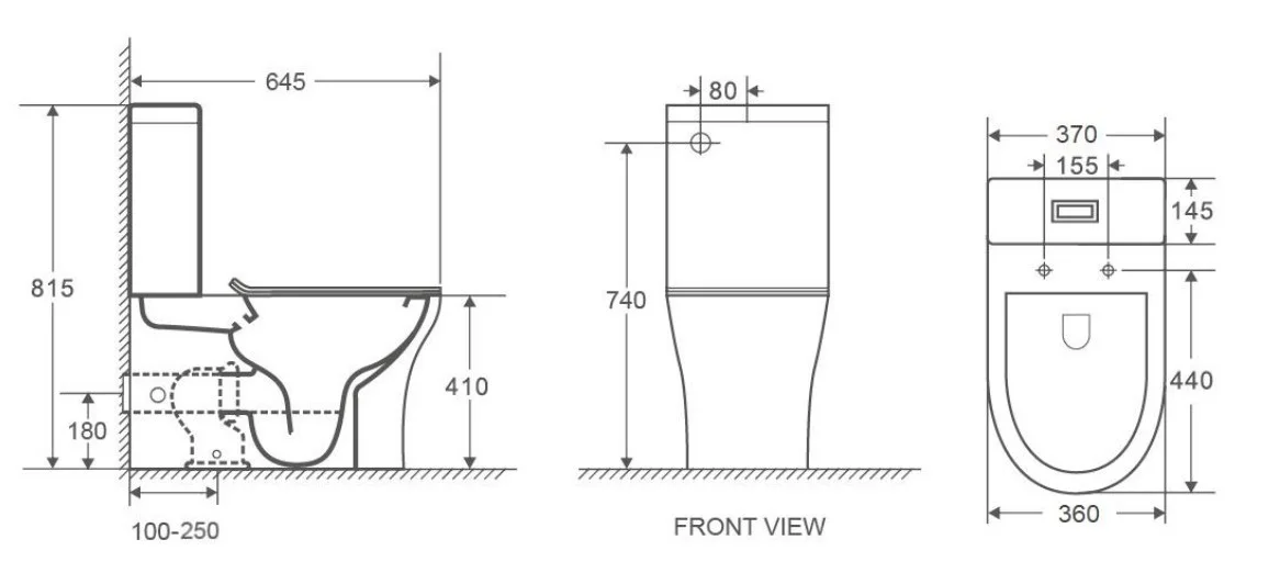 Приобрести azario напольный унитаз-компакт ambra, безободковый, c крышкой с микролифтом az-848