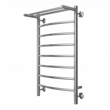 Полотенцесушитель 500х850 мм электрический Terminus Классик с полкой П8, хром 4670078531414