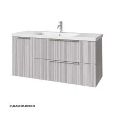 Caprigo Тумба с раковиной RAIN 120 см, левая, серая, эмаль