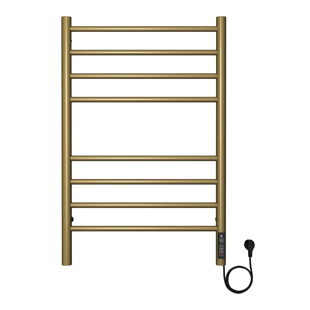 Приобрести terminus полотенцесушитель аврора п8 50х80 см, электрический, золото