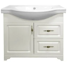Loranto Тумба напольная с раковиной Janet 80х88 см, Ольха, CS00049870