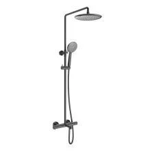 Vincea Душевая стойка Desire, термостат, оружейная сталь VSFS-1D1TGM