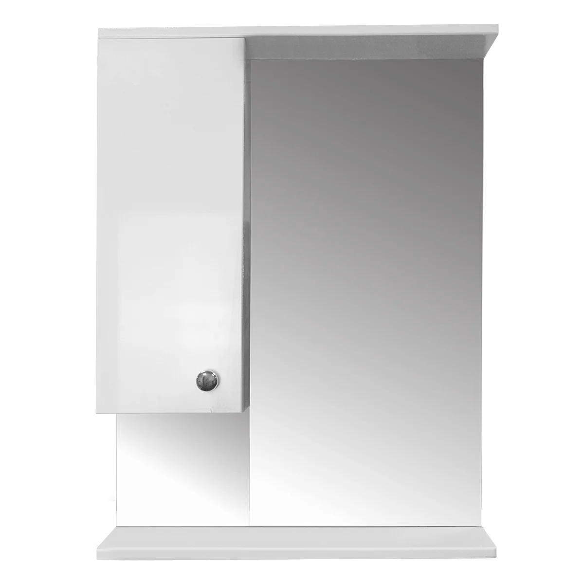 Приобрести loranto зеркало-шкаф моника 60х70 см, левостороннее, cs00047789