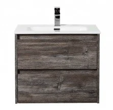 Тумба подвесная с раковиной BelBagno KRAFT-700-2C-SO-PP 70 см, Pino Pasadena