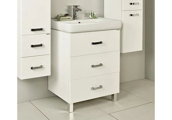 Приобрести тумба напольная с раковиной акватон америна 80м см 1a169101am010, 1wh302084, белый