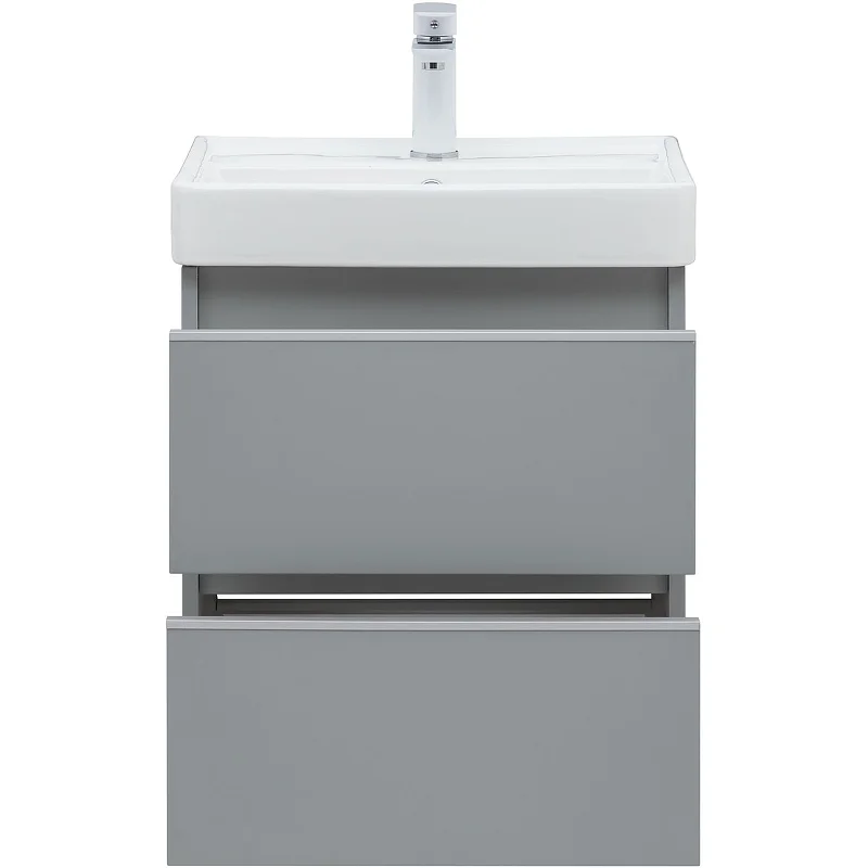 Приобрести aquanet тумба с раковиной вега 50 см, мисти грин