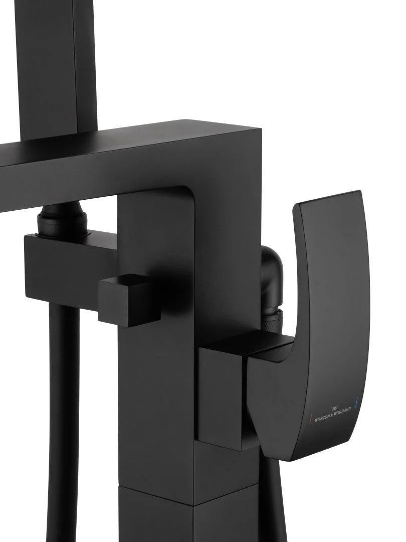 Приобрести смесители напольные для ванн и раковин wonzon & woghand fit, черный матовый (ww-88649009-mb)