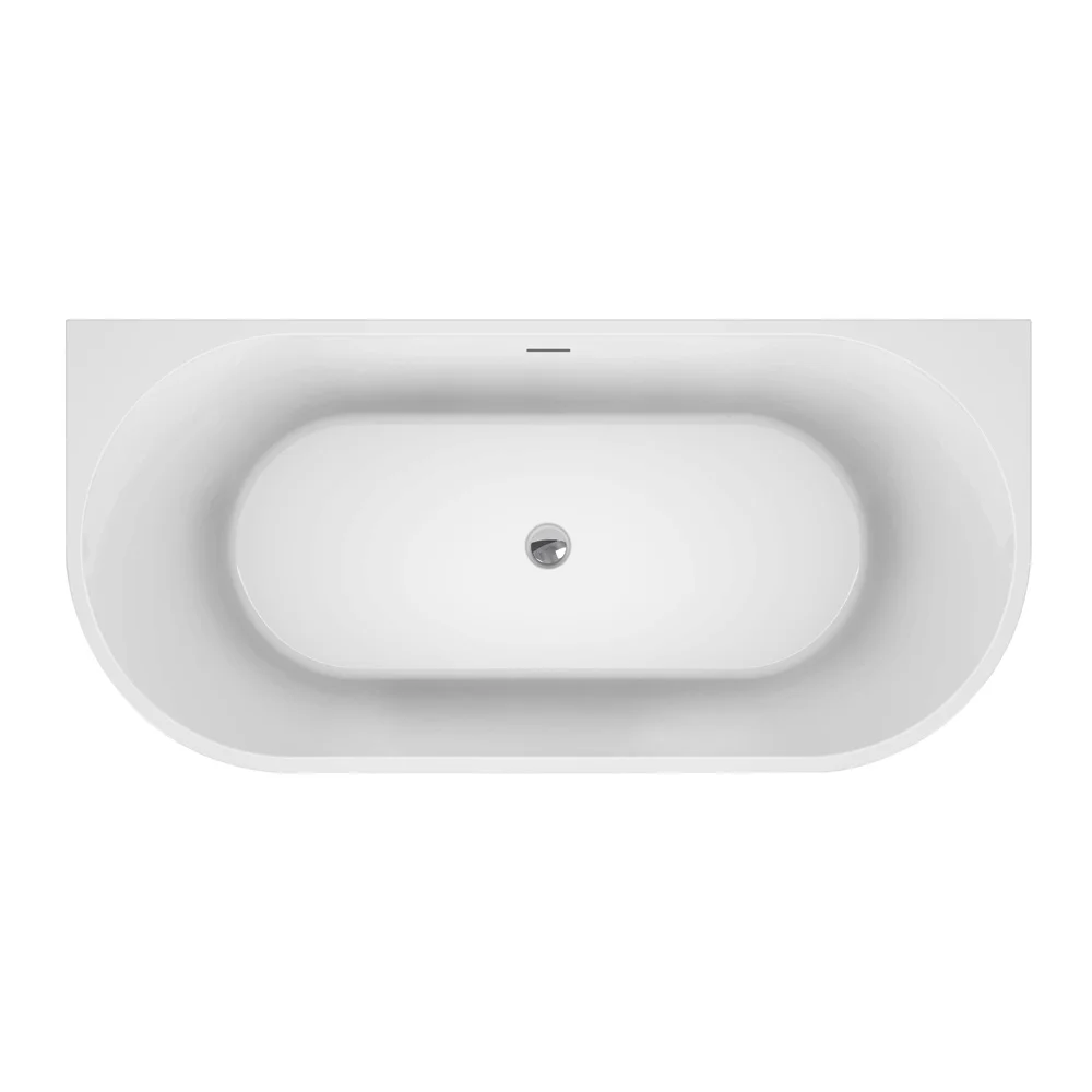 Приобрести belbagno акриловая ванна 150х75 см, пристенная, белая bb710-1500-750