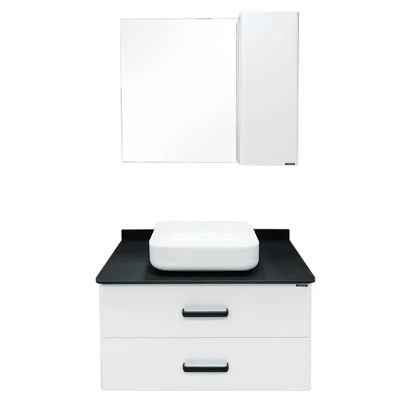 Приобрести сomforty тумба со столешницей и раковиной "амстердам-95" белая