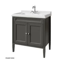 Caprigo Тумба с раковиной ALBION CONCEPT 80 см, черная 34012UV 4