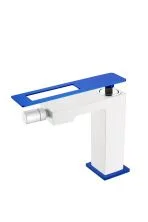 Boheme Смеситель для биде Q, белый\синий 146-WUW