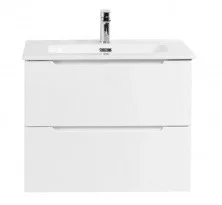 Тумба подвесная с раковиной BelBagno ETNA-700-2C-SO-BO-P 70 см, Bianco Opaco